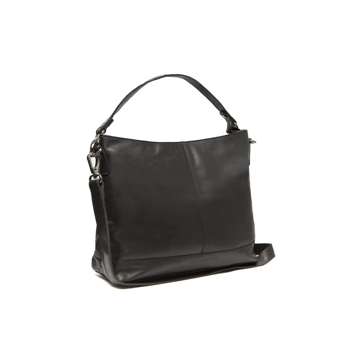 Amelia Full-Grain Leather Shoulder Bag 여성용 in Classic 100% Full-Grain Leather - Full Exterior Front Profile View | Buy Online