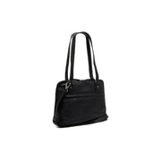 Belgrado Full-Grain Leather Shoulder Bag 여성용 in Classic 100% Full-Grain Leather - Full Exterior Front Profile View | Buy Online