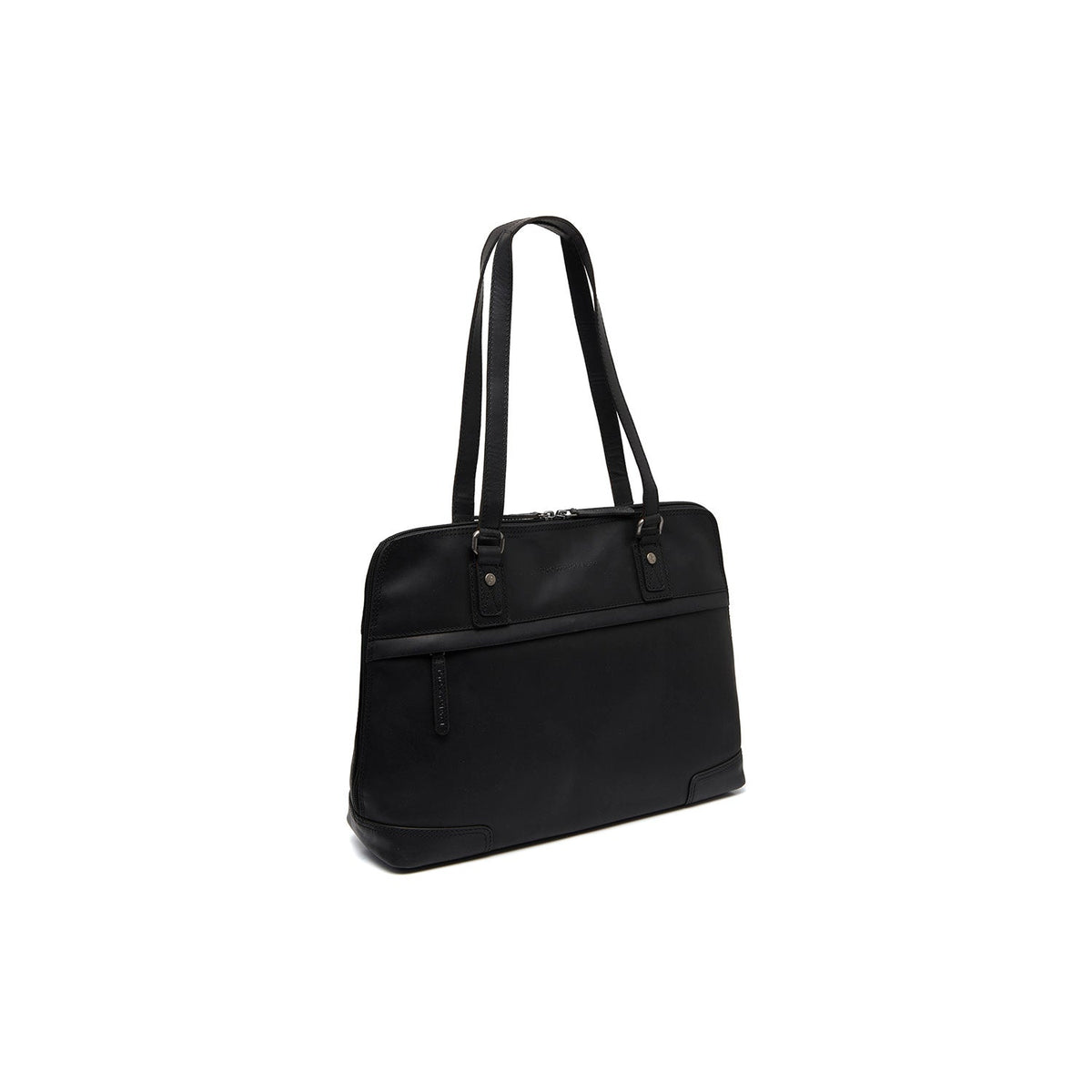 Branson Full-Grain Leather Shoulder Bag 여성용 in Classic 100% Full-Grain Leather - Full Exterior Front Profile View | Buy Online