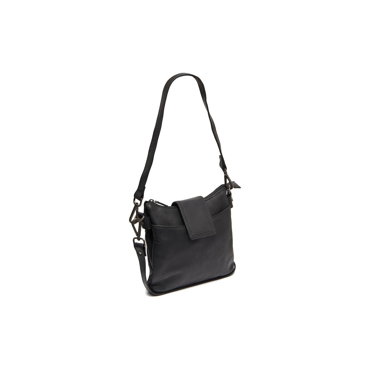 Calora Full-Grain Leather Shoulder Bag 여성용 in Classic 100% Full-Grain Leather - Full Exterior Front Profile View | Buy Online