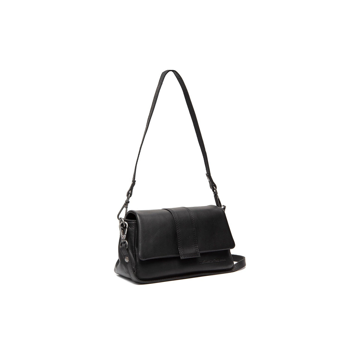 Clifden Full-Grain Leather Shoulder Bag 여성용 in Classic 100% Full-Grain Leather - Full Exterior Front Profile View | Buy Online