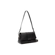 Clifden Full-Grain Leather Shoulder Bag 여성용 in Classic 100% Full-Grain Leather - Full Exterior Front Profile View | Buy Online