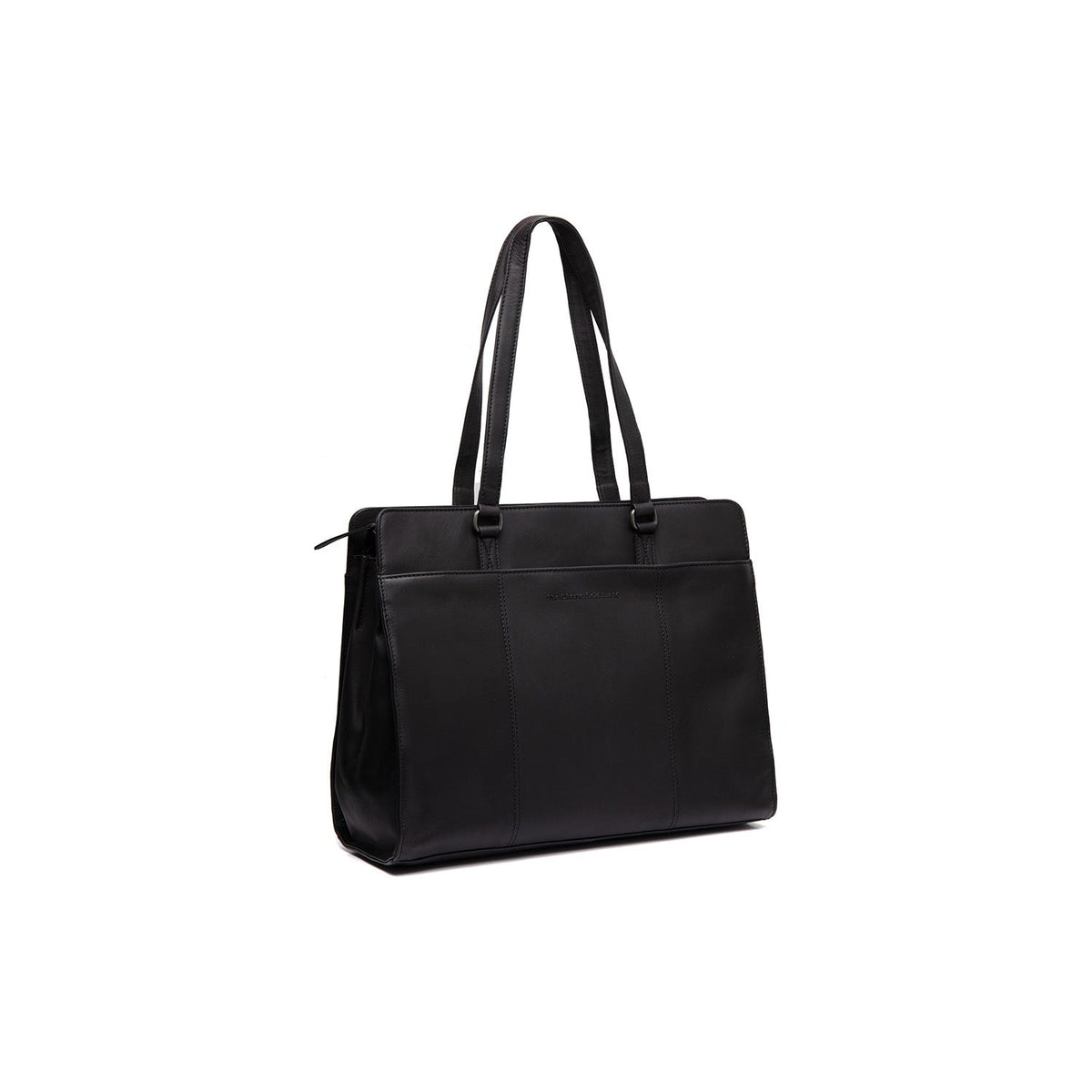 Fidenza Full-Grain Leather Shoulder Bag 여성용 in Classic 100% Full-Grain Leather - Full Exterior Front Profile View | Buy Online