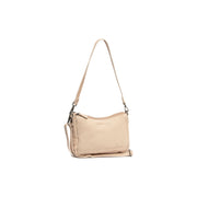 Irving Full-Grain Leather Shoulder Bag 여성용 in Classic 100% Full-Grain Leather - Full Exterior Front Profile View | Buy Online