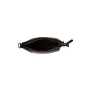 Jen Full-Grain Leather Shoulder Bag 여성용 - Structured Side Profile Showing Gusset Depth &amp; Expansion Capacity