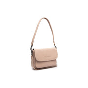 Miloa Full-Grain Leather Shoulder Bag 여성용 in Classic 100% Full-Grain Leather - Full Exterior Front Profile View | Buy Online