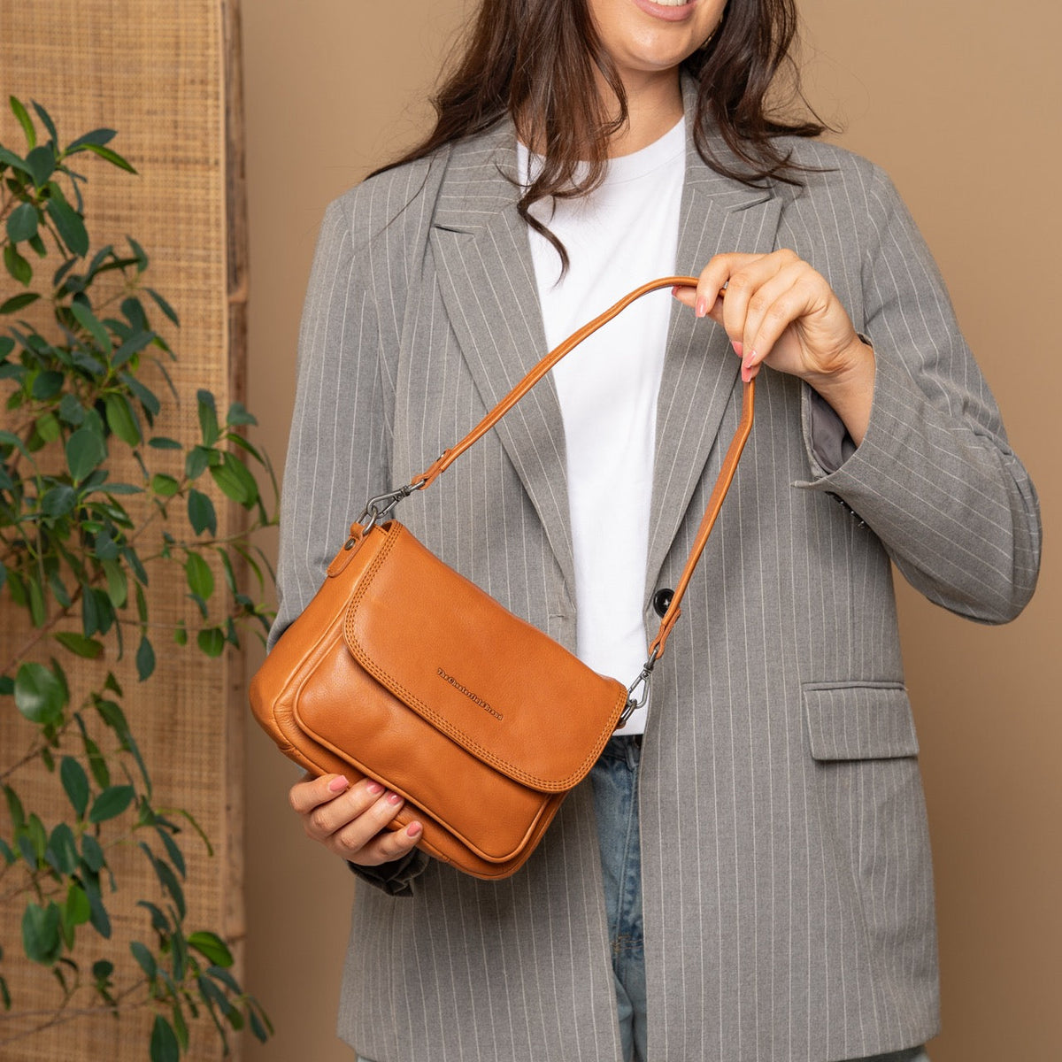 Miloa Full-Grain Leather Shoulder Bag 여성용 – alternate product view 3