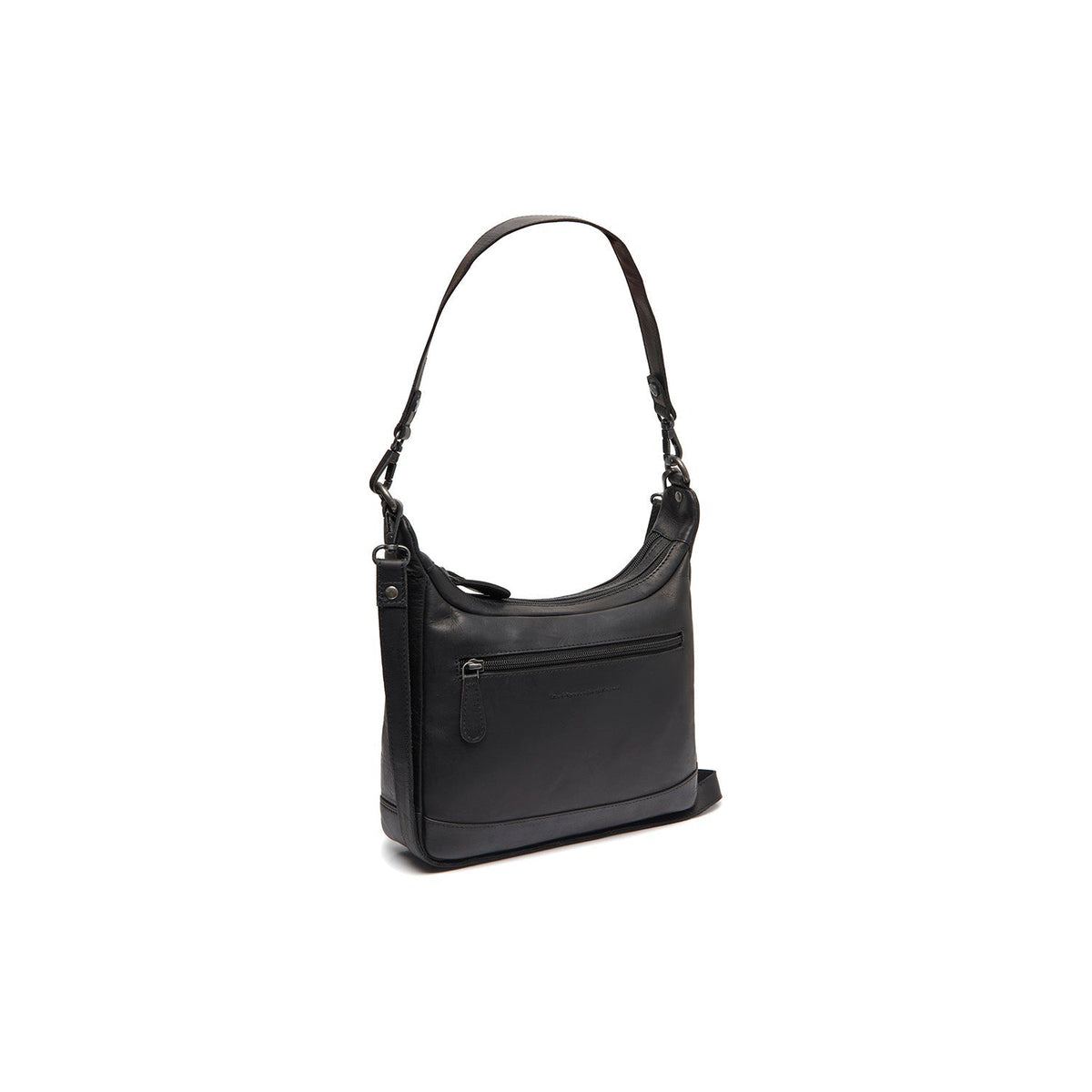 Mirave Full-Grain Leather Shoulder Bag 여성용 in Classic 100% Full-Grain Leather - Full Exterior Front Profile View | Buy Online