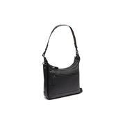 Mirave Full-Grain Leather Shoulder Bag 여성용 in Classic 100% Full-Grain Leather - Full Exterior Front Profile View | Buy Online