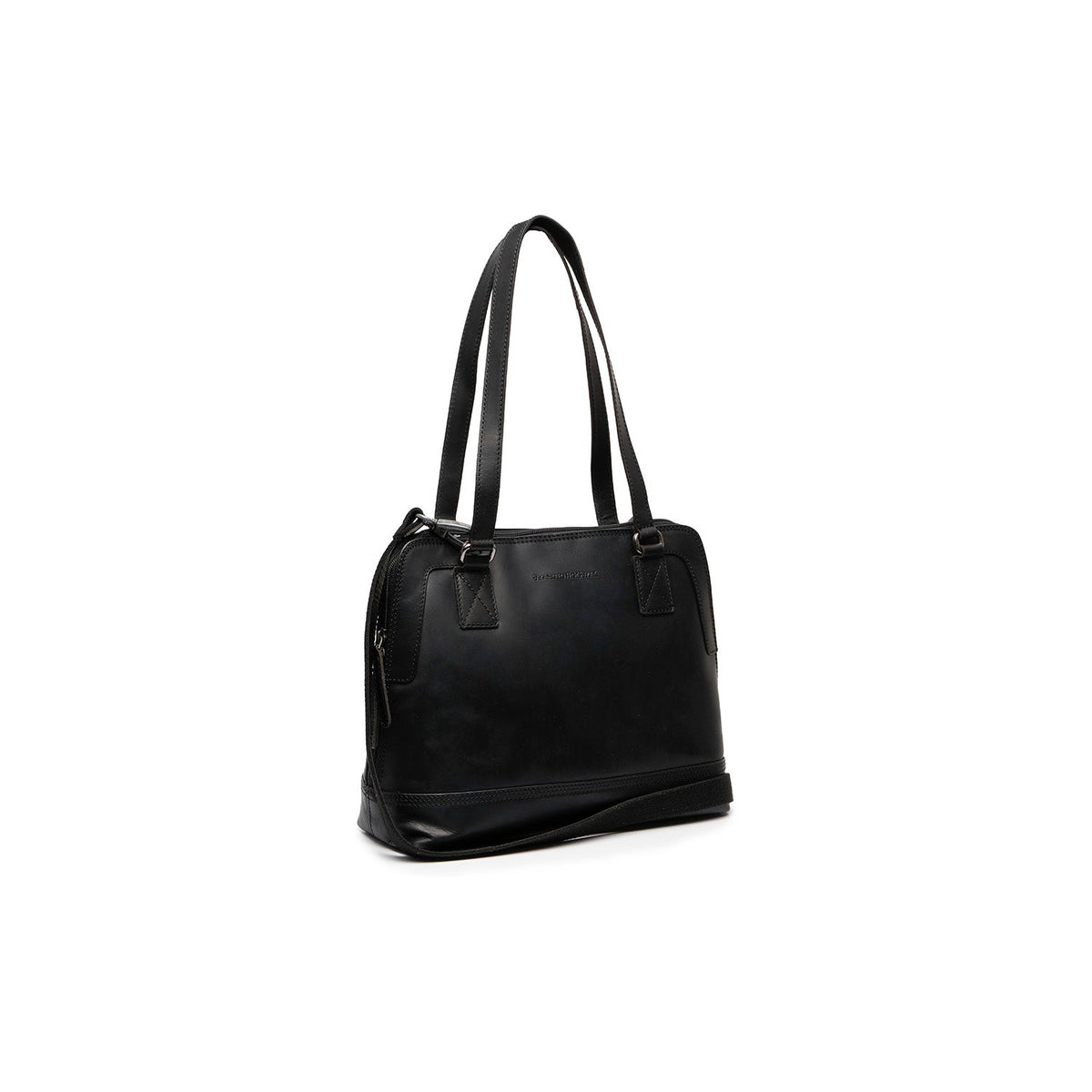 Seron Full-Grain Leather Shoulder Bag 여성용 in Classic 100% Full-Grain Leather - Full Exterior Front Profile View | Buy Online