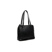 Seron Full-Grain Leather Shoulder Bag 여성용 in Classic 100% Full-Grain Leather - Full Exterior Front Profile View | Buy Online