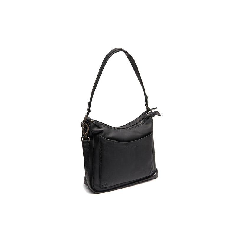 Tivra Full-Grain Leather Shoulder Bag 여성용