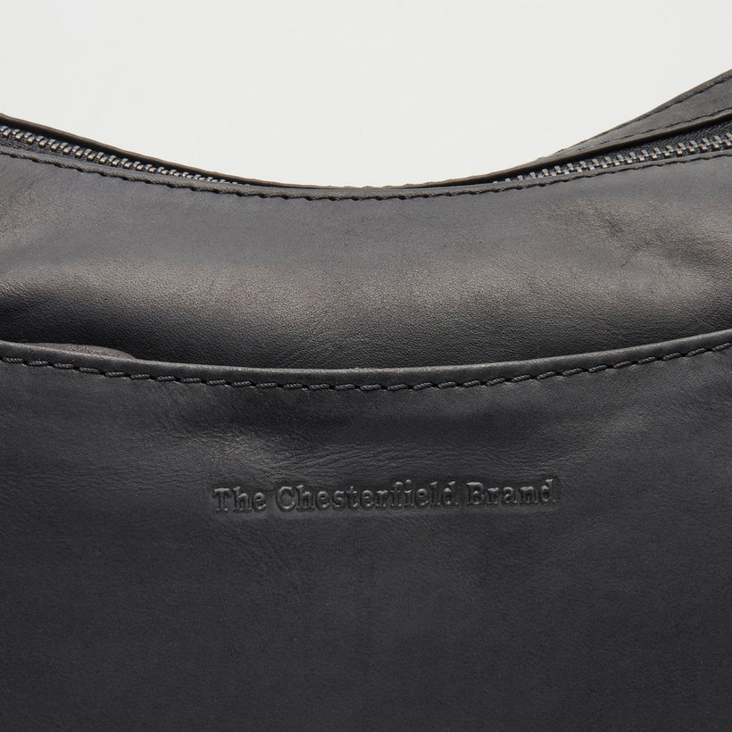 Tivra Full-Grain Leather Shoulder Bag 여성용