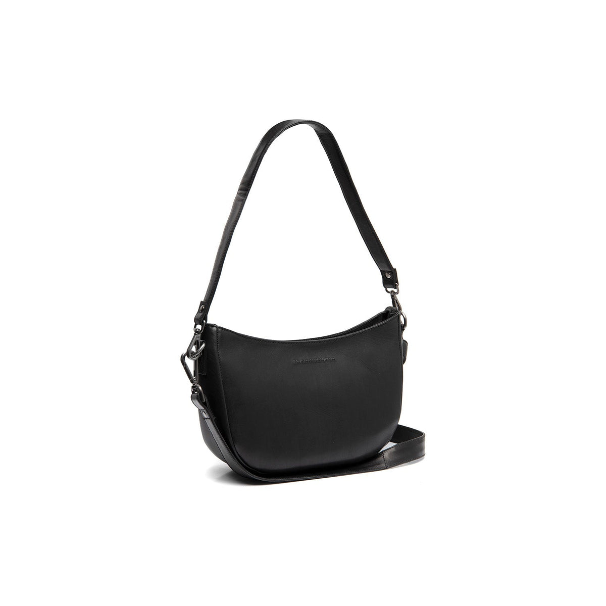 Valentano Full-Grain Leather Shoulder Bag 여성용 in Tan 100% Full-Grain Leather - Full Exterior Front Profile View | Buy Online