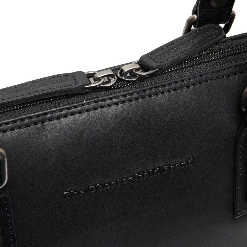 Viamonte Full-Grain Leather Shoulder Bag 여성용