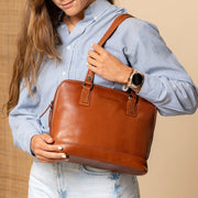 Everyday Carry Perspective Showing Ergonomic Grab Handle &amp; Strap Comfort