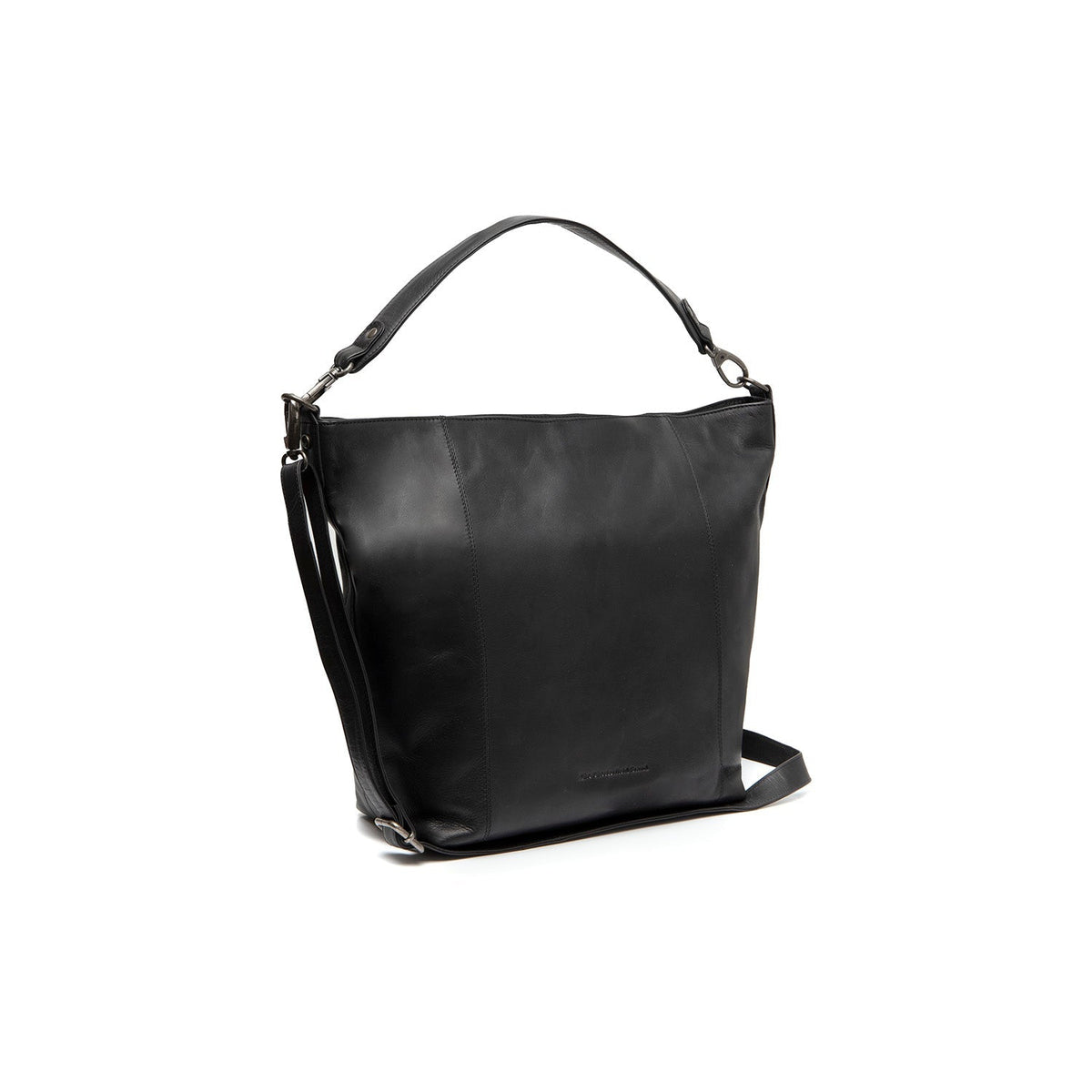 Zira Full-Grain Leather Shoulder Bag 여성용 in Classic 100% Full-Grain Leather - Full Exterior Front Profile View | Buy Online