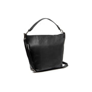 Zira Full-Grain Leather Shoulder Bag 여성용 in Classic 100% Full-Grain Leather - Full Exterior Front Profile View | Buy Online