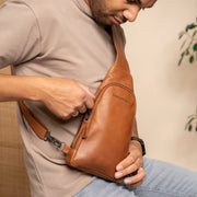 Leather Sling Bag Bowey 여성용 – alternate product view 2