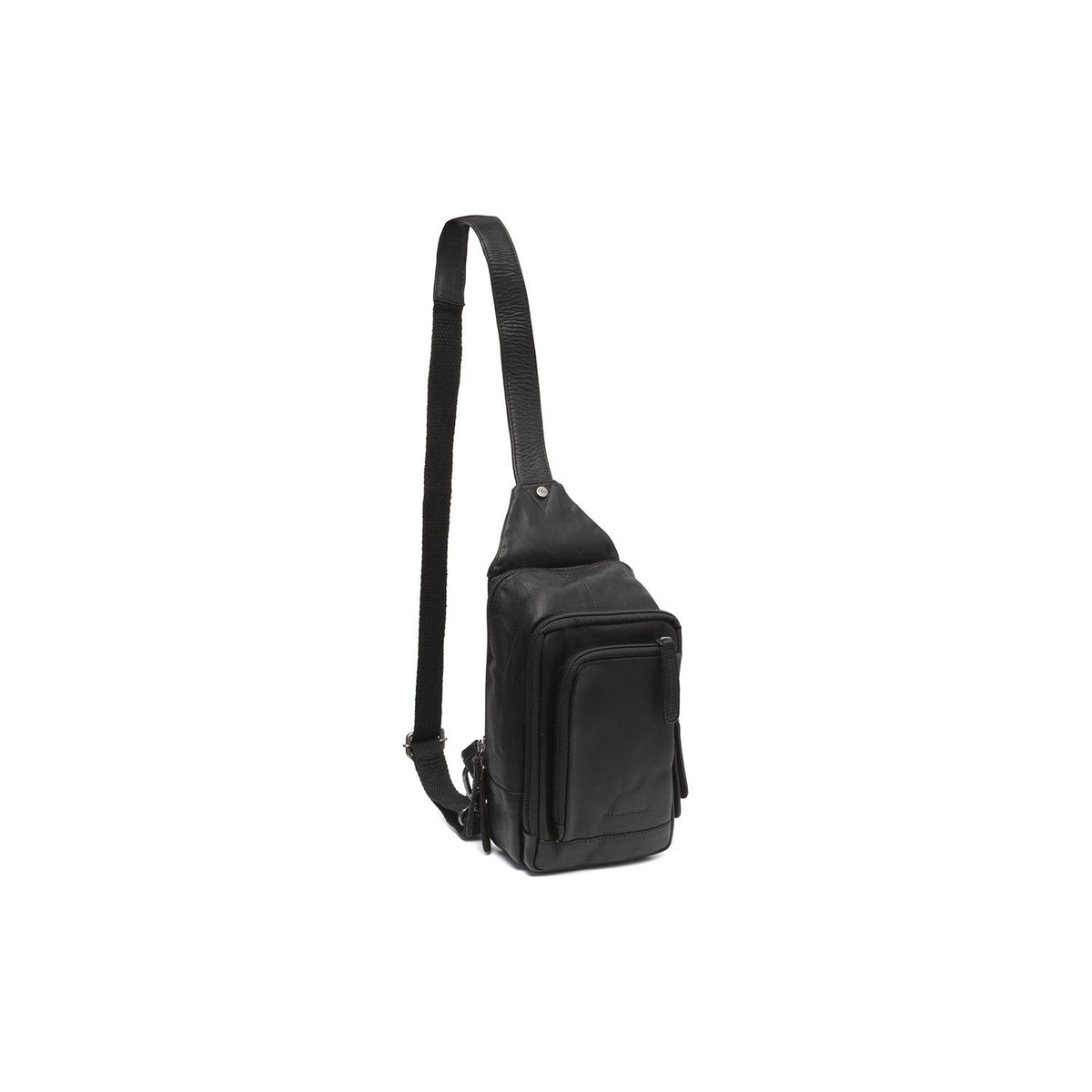 Leather Sling Bag Riga 여성용 in Classic 100% Full-Grain Leather - Full Exterior Front Profile View | Buy Online