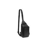 Leather Sling Bag Riga 여성용 in Classic 100% Full-Grain Leather - Full Exterior Front Profile View | Buy Online