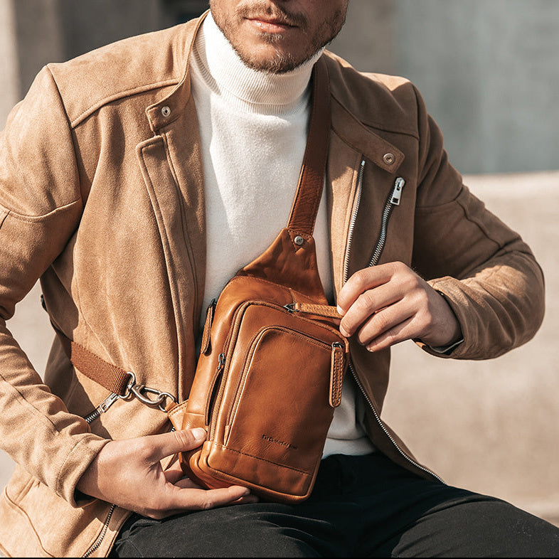 Leather Sling Bag Riga 여성용 – alternate product view 2