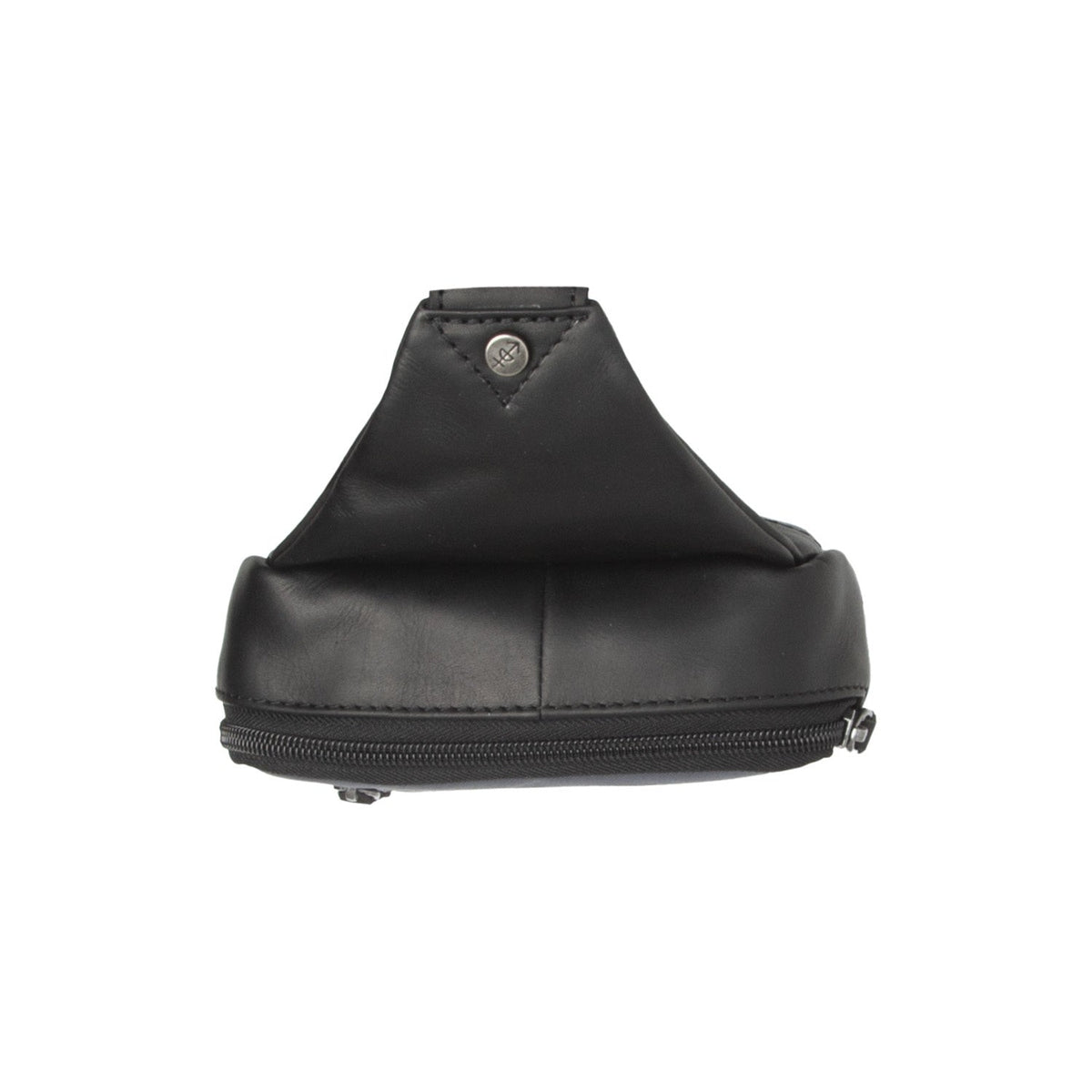 Leather Sling Bag Salla 여성용 - Structured Side Profile Showing Gusset Depth &amp; Expansion Capacity