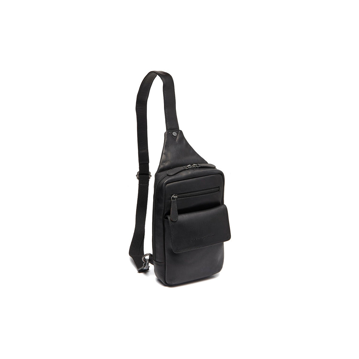 Leather Sling Bag Turelle 여성용 in Classic 100% Full-Grain Leather - Full Exterior Front Profile View | Buy Online