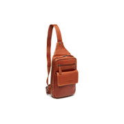 Cognac Leather Sling Bag Turelle 여성용, front view