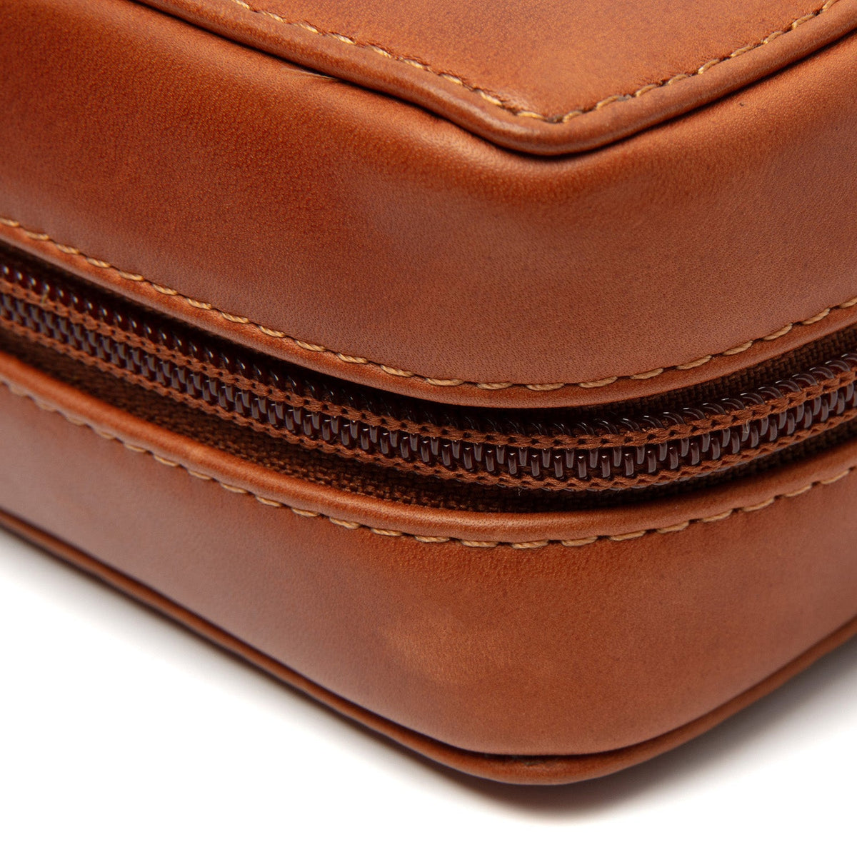 Cognac Leather Tech-Organizer Ardan 여성용, detail view 3
