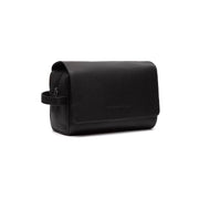 Rosario Full-Grain Leather Toiletry Bag 여성용 in Classic 100% Full-Grain Leather - Front Profile View &amp; Tailored Silhouette | Buy Online