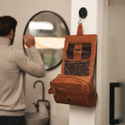 Rosario Full-Grain Leather Toiletry Bag 여성용 – alternate product view 2