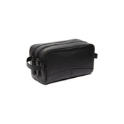 Stacey Full-Grain Leather Toiletry Bag 여성용 in Classic 100% Full-Grain Leather - Front Profile View &amp; Tailored Silhouette | Buy Online