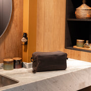 Stefan Full-Grain Leather Toiletry Bag 여성용 – alternate product view 2