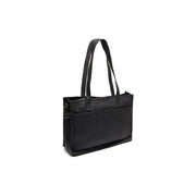 Adana Full-Grain Leather Tote Bag 여성용 in Classic 100% Full-Grain Leather - Full Exterior Front Profile View | Buy Online