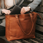 Berlin Full-Grain Leather Tote Bag 여성용 – alternate product view 2