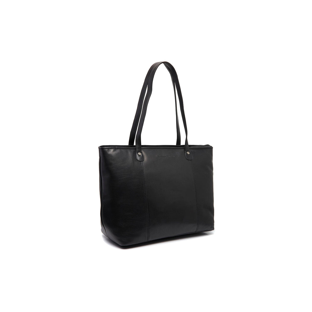 Ferrera Full-Grain Leather Tote Bag 여성용 in Classic 100% Full-Grain Leather - Full Exterior Front Profile View | Buy Online
