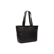 Monza Full-Grain Leather Tote Bag 여성용 in Classic 100% Full-Grain Leather - Full Exterior Front Profile View | Buy Online