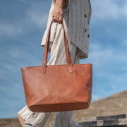 Monza Full-Grain Leather Tote Bag 여성용 – alternate product view 2