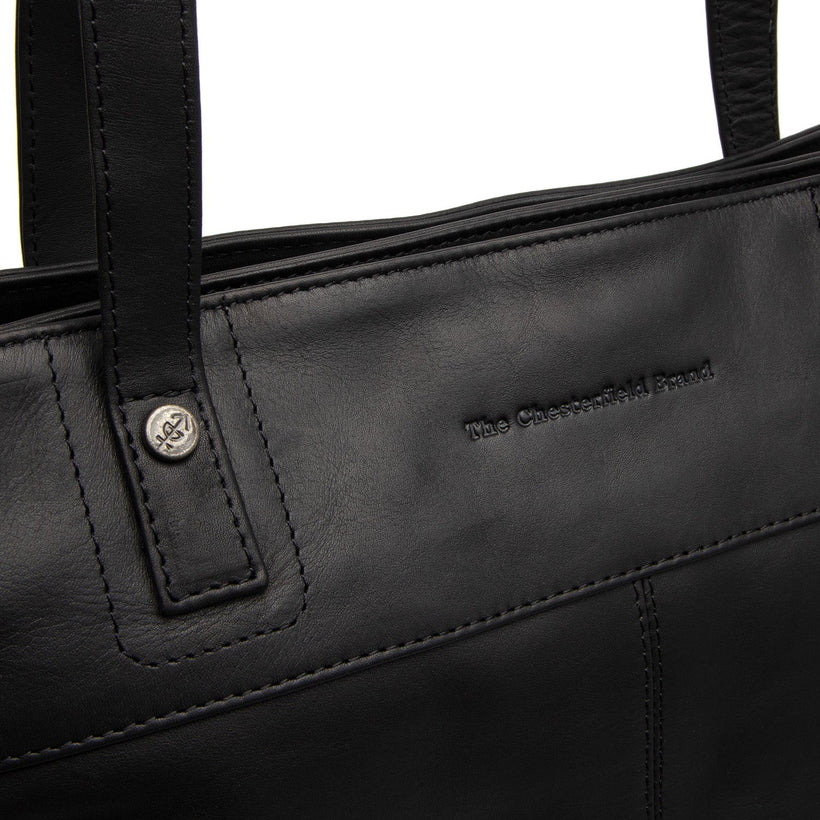 Solvia Full-Grain Leather Tote Bag 여성용