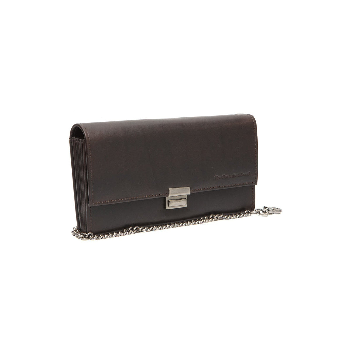Bora Full-Grain Leather Waiter Wallet 여성용 in Classic 100% Full-Grain Leather - Full Exterior Front Profile View | Buy Online