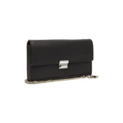 Elba Full-Grain Leather Waiter Wallet 여성용 in Classic 100% Full-Grain Leather - Full Exterior Front Profile View | Buy Online