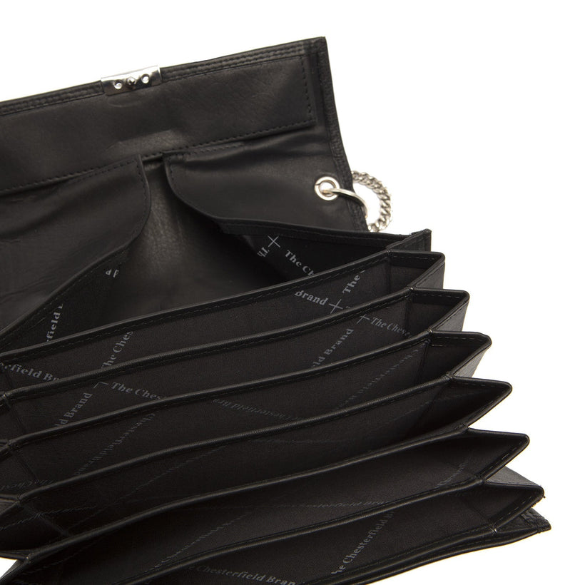 Elba Full-Grain Leather Waiter Wallet 여성용