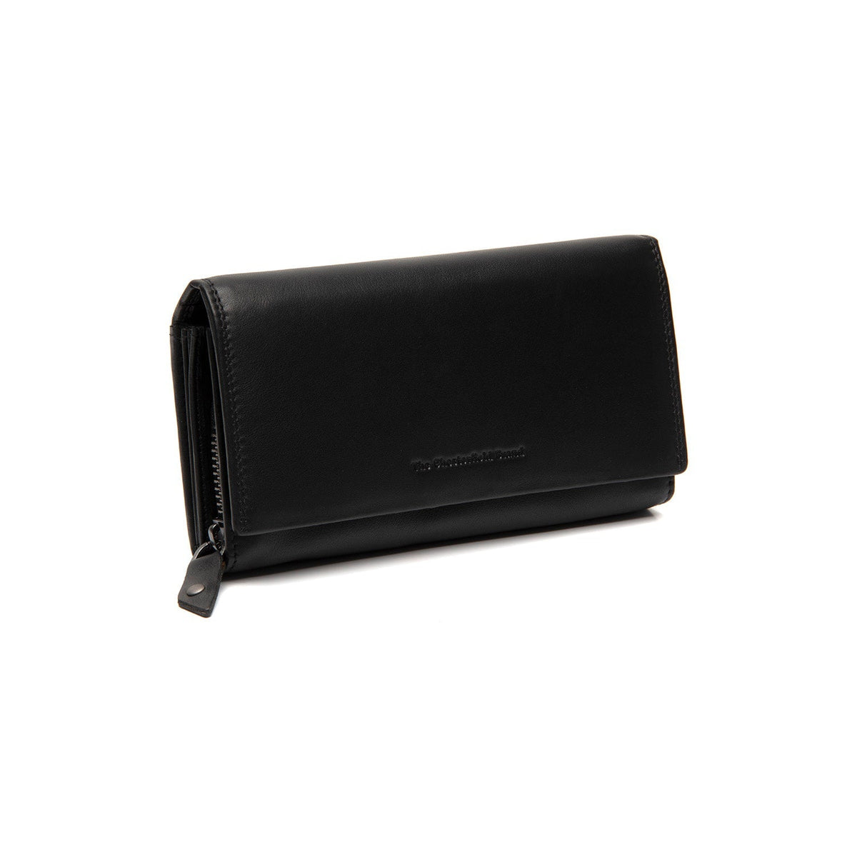 Arvento Full-Grain Leather Wallet 여성용 in Classic 100% Full-Grain Leather - Full Exterior Front Profile View | Buy Online