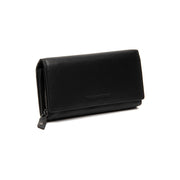 Arvento Full-Grain Leather Wallet 여성용 in Classic 100% Full-Grain Leather - Full Exterior Front Profile View | Buy Online