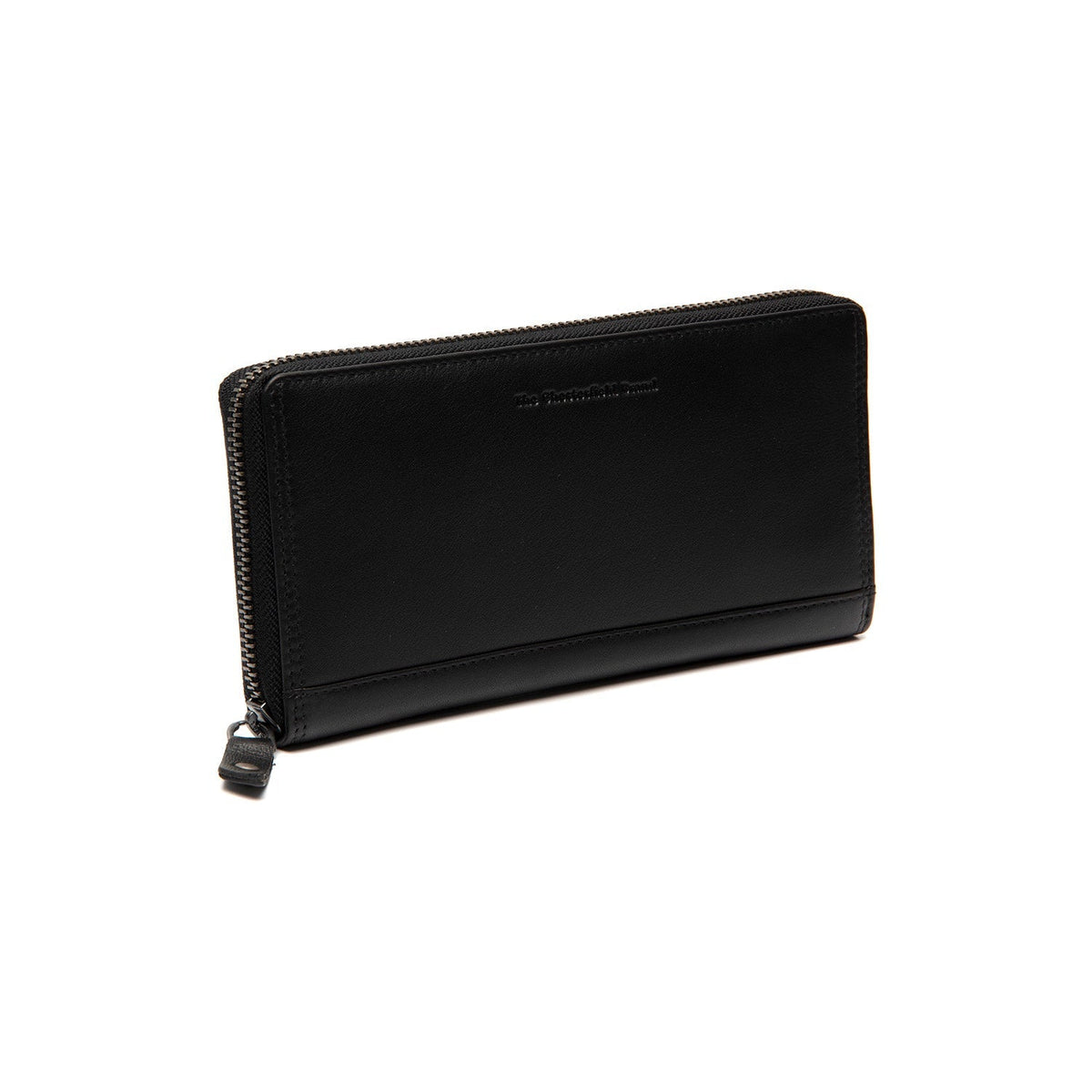 Cantara Full-Grain Leather Wallet 여성용 in Classic 100% Full-Grain Leather - Full Exterior Front Profile View | Buy Online