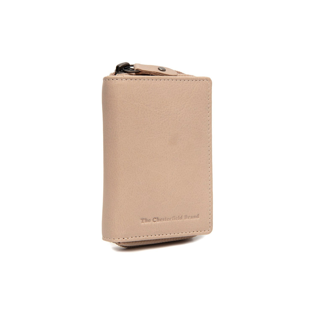 Floren Full-Grain Leather Wallet 여성용 in Classic 100% Full-Grain Leather - Full Exterior Front Profile View | Buy Online