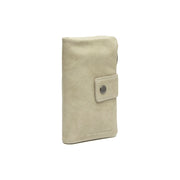 Fresno Full-Grain Leather Wallet 여성용 in Classic 100% Full-Grain Leather - Full Exterior Front Profile View | Buy Online