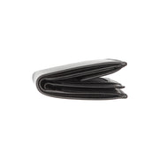 Hanson Full-Grain Leather Wallet 남성용 - Structured Side Profile Showing Gusset Depth &amp; Expansion Capacity