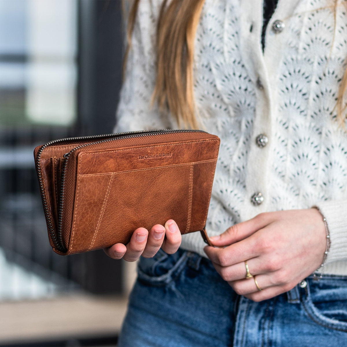 Havana Full-Grain Leather Wallet 여성용 – alternate product view 2